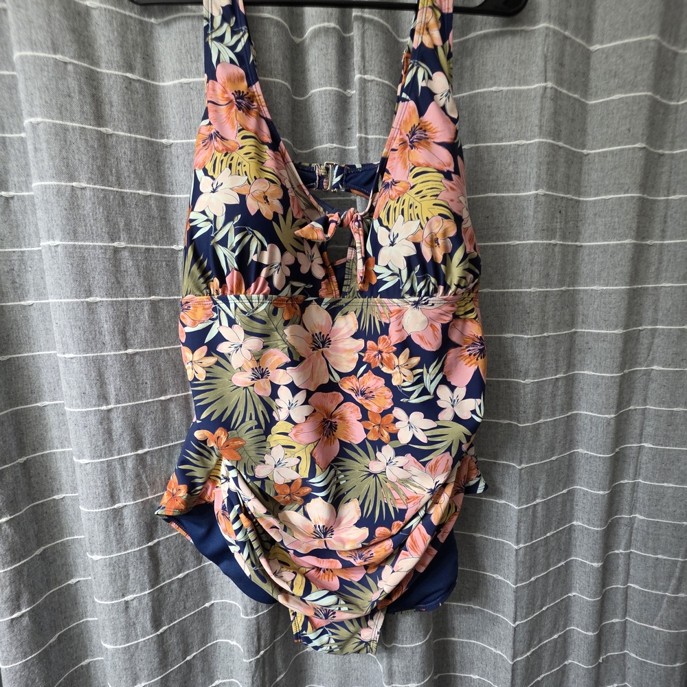 Floral Womens One Piece Swimsuit